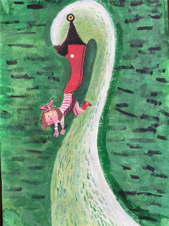 《梦中的鹅》 周墨涵.jpg